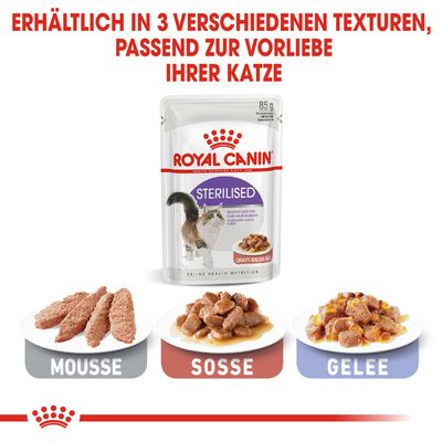 Royal Canin Sterilised in Soße