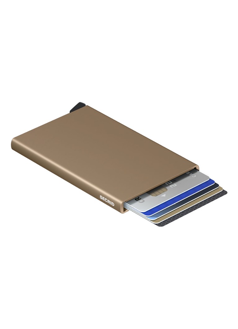 Portofel Secrid Cardprotector din aluminiu pentru carduri de credit.