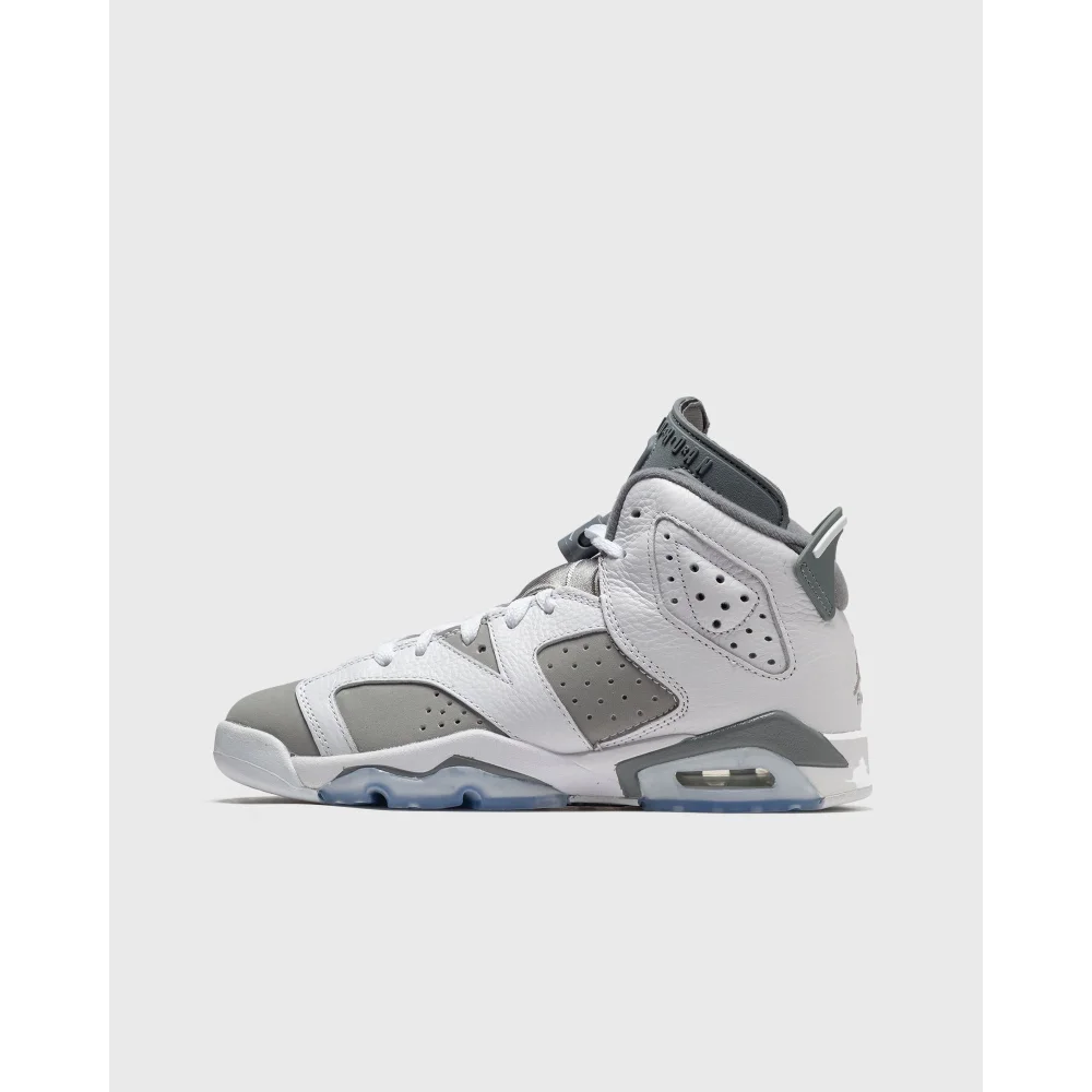 NIKE JORDAN 6 GS Cool Grey Retro 384665-100 / weiss