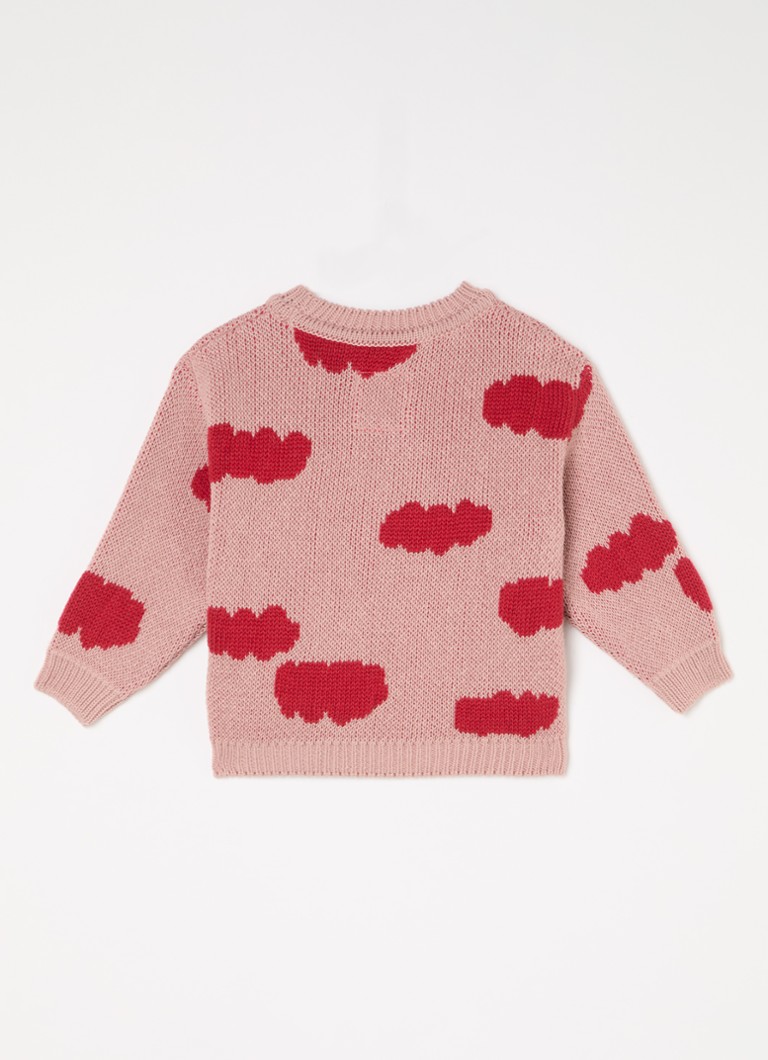 Tricou Play Up confecționat din material tricotat subțire cu amestec de lână.