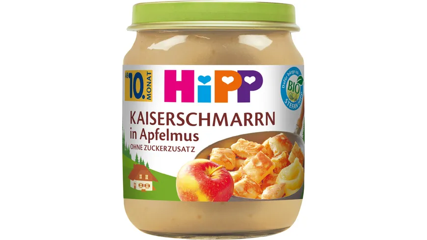 HiPP Bio Dessert Kaiserschmarrn in Apfelmus 200 g