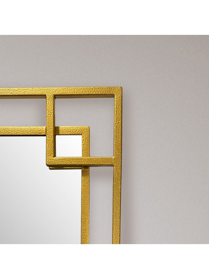 KADIMA DESIGN Wandspiegel 80x80 cm Metall Design Hängespiegel , Eisen günstig kaufen 60 x 60 cm