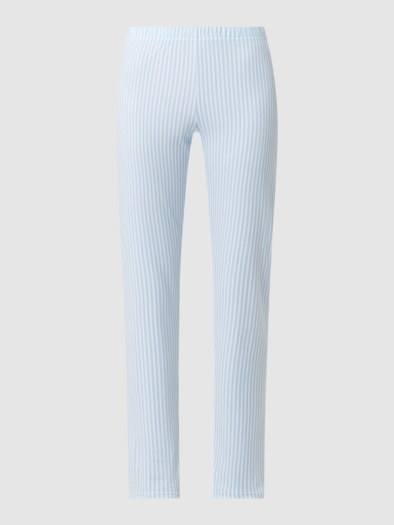 Pyjamahose aus Bio-Baumwolle Modell 'Sleepsation' in hellblau