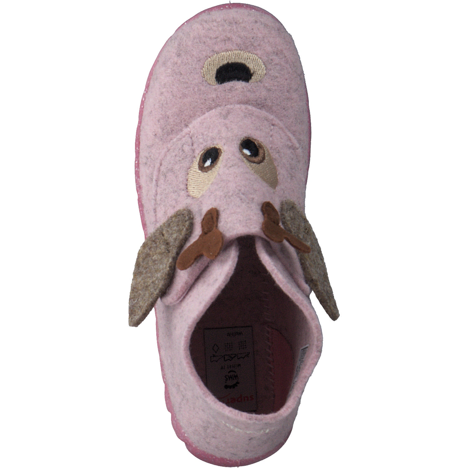 Superfit HAPPY 00295 W, Hausschuhe, Kinder, Rosa