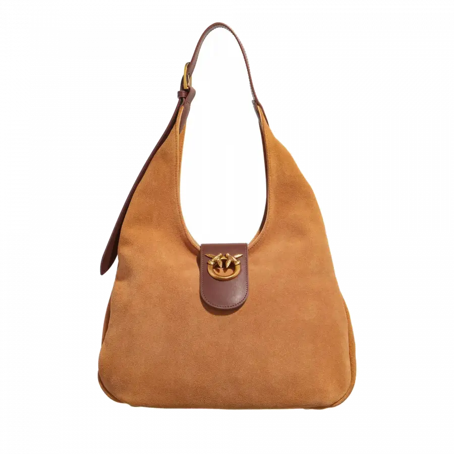 Pinko - Pinko Shoulder Bags Leder Brown - braun