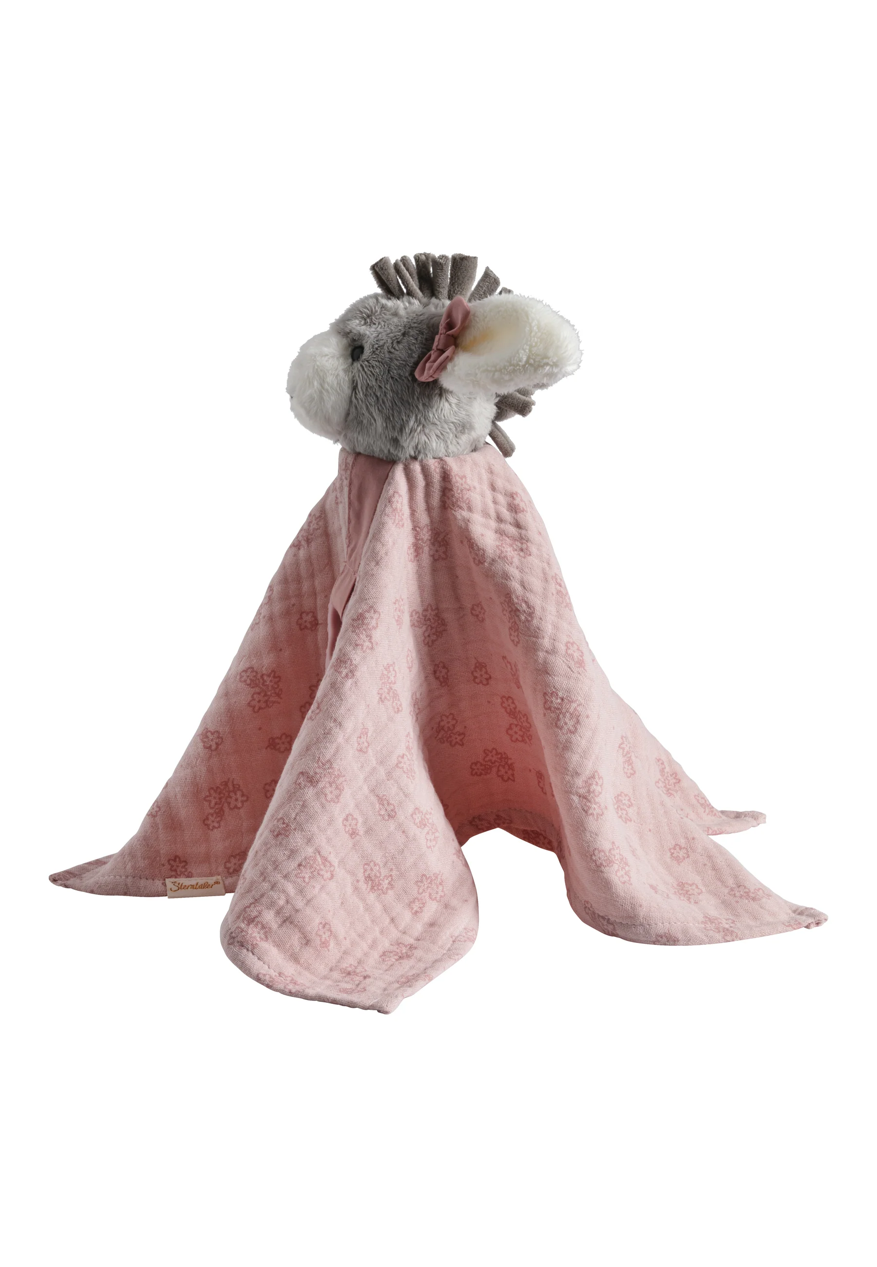 Schmusetuch Esel Emmi Girl in rosa, L