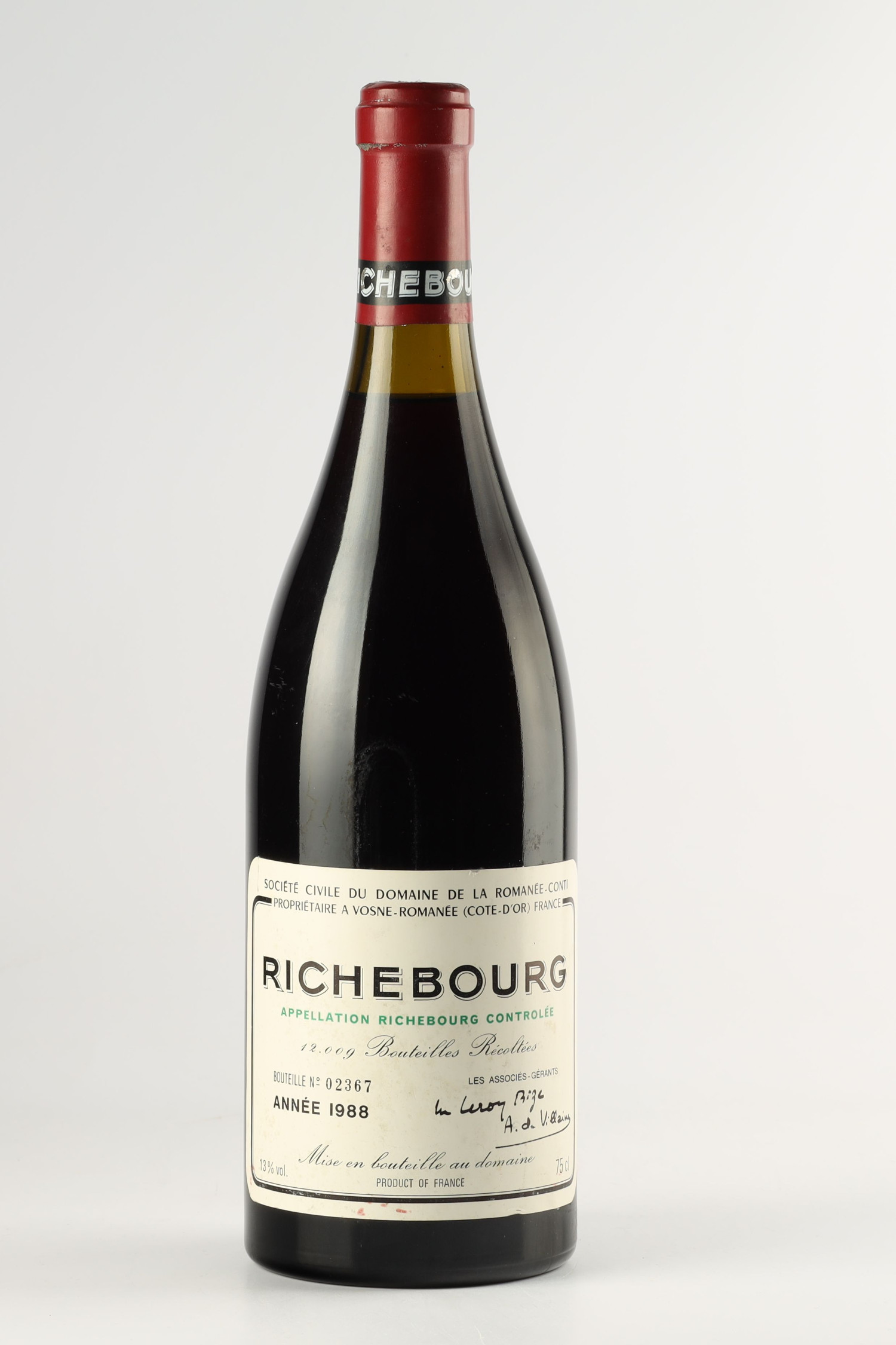 Domaine De La Romanee Conti 1988, Richebourg