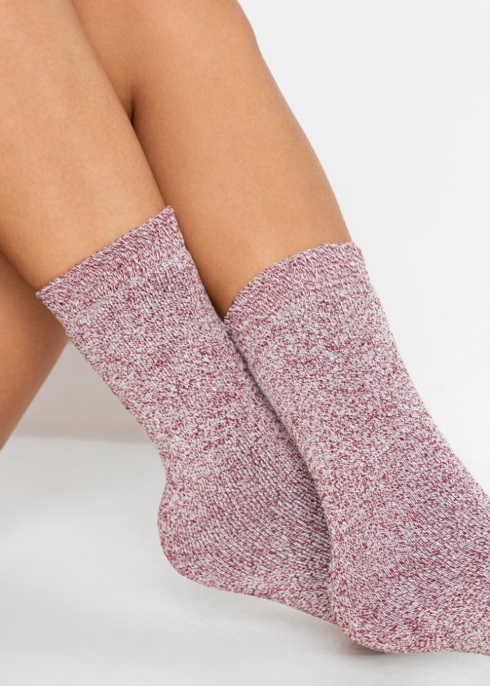 Thermo Frottee Socken (5er Pack) mit Bio-Baumwolle
