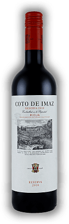 El Coto, Coto de Imaz, DOC, Reserva, 2018, Rioja  El Coto, Coto de Imaz, DOC, Reserva, 2018, Rioja   Jahrgang 2018 - 0,75	 Liter - Vol 14%