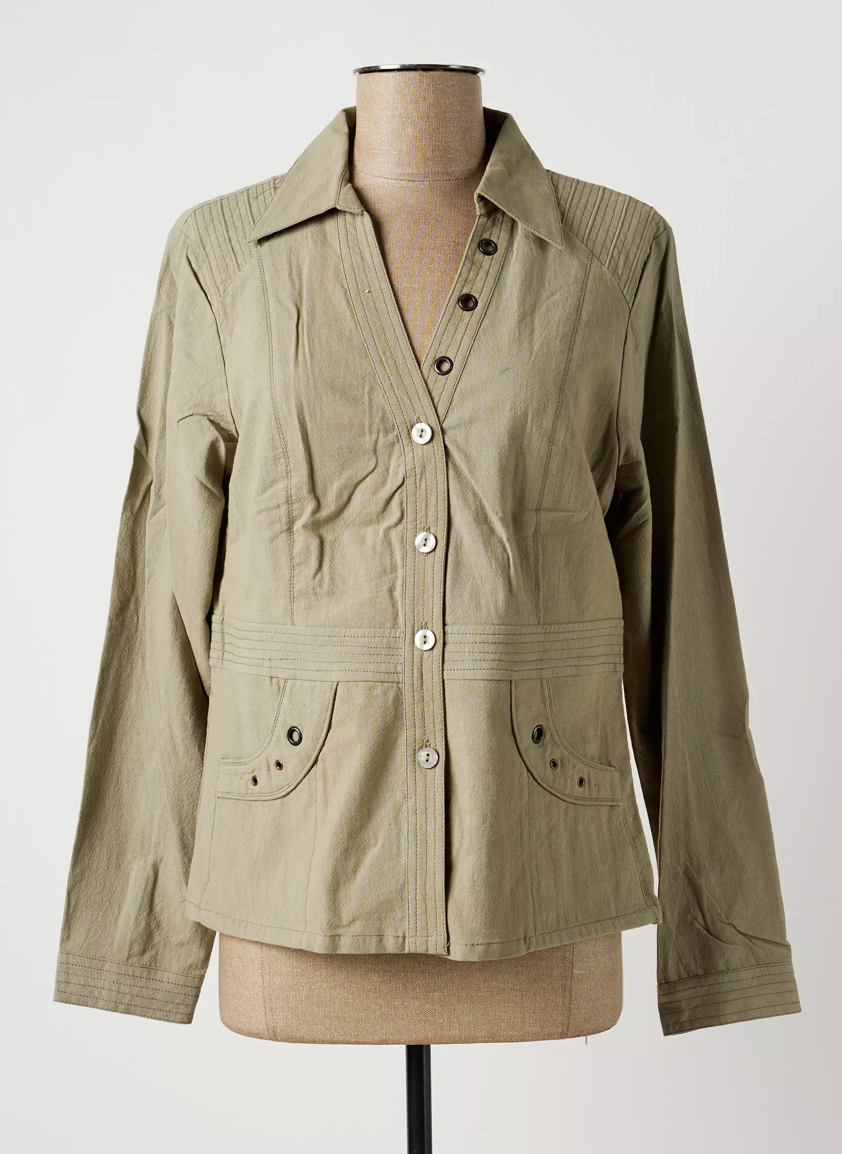 Les Marins De Jac Jac Vestecasual Femme couleur vert
