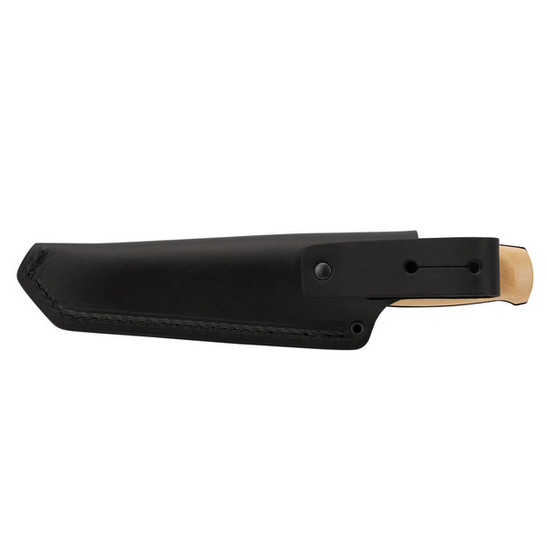 WIT BLACKBLADE ASH WOOD - Feststehendes Messer