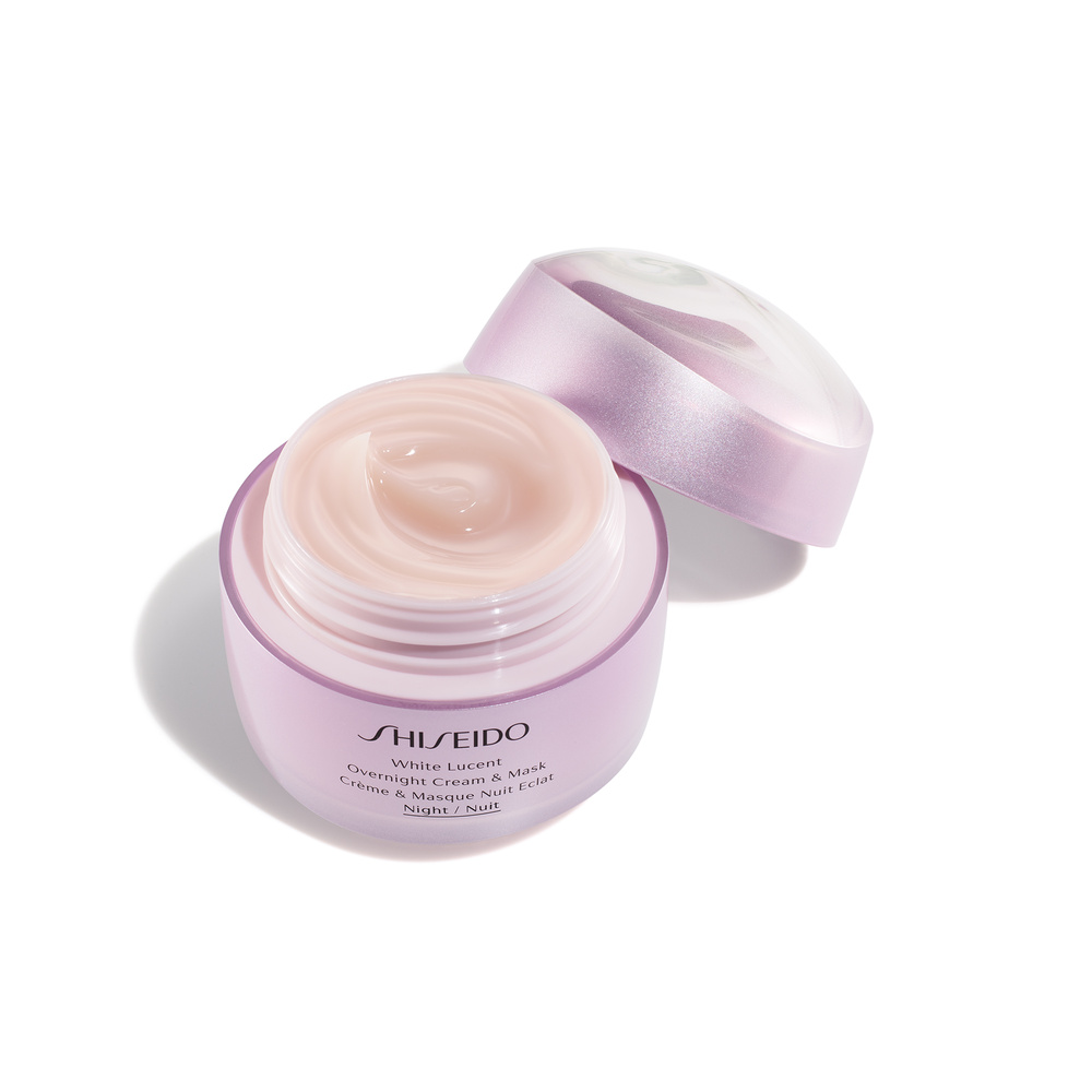 Shiseido WHITE LUCENT CREME & MASQUE NUIT ECLAT e xclu web pot