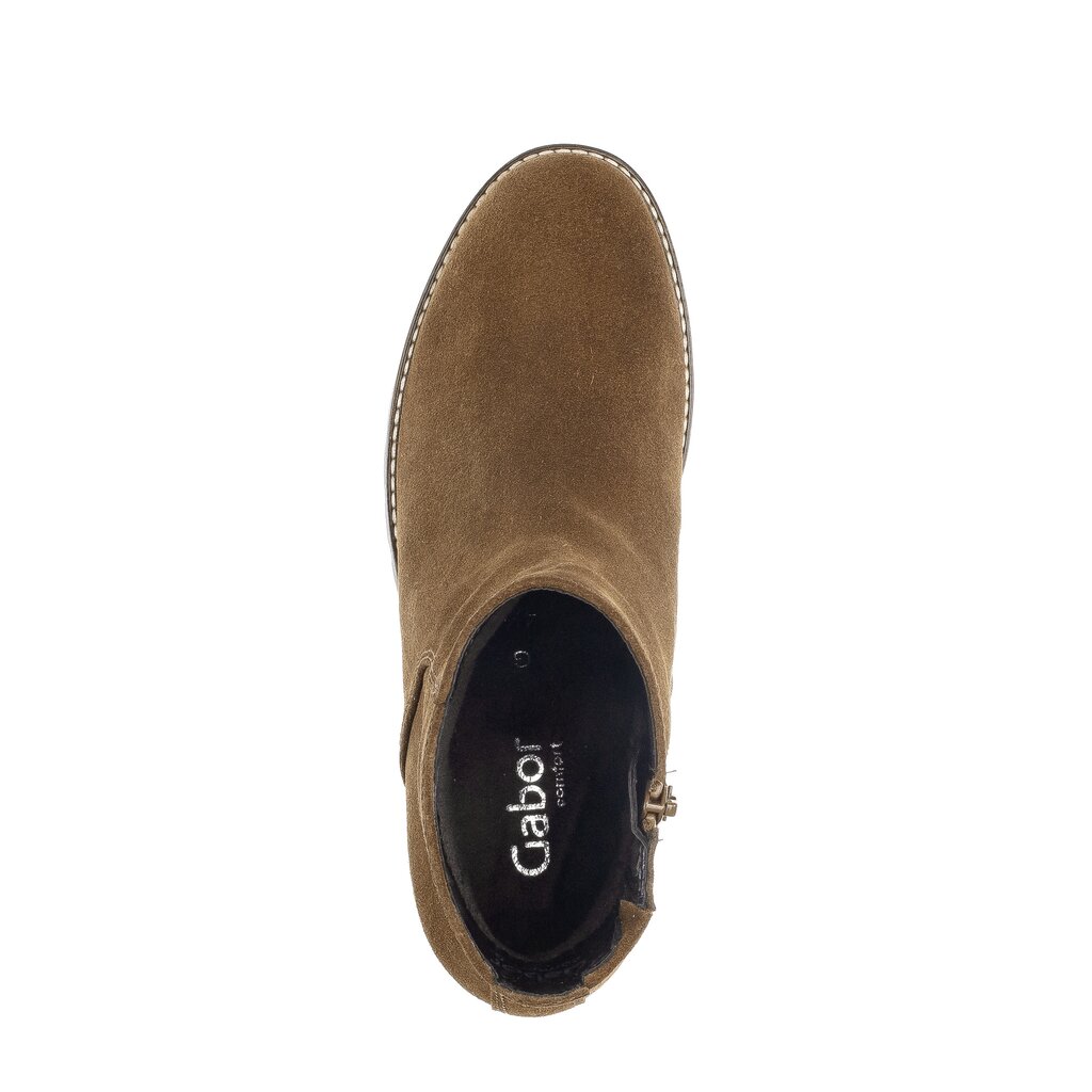 Gabor comfort Sportliche Stiefelette braun