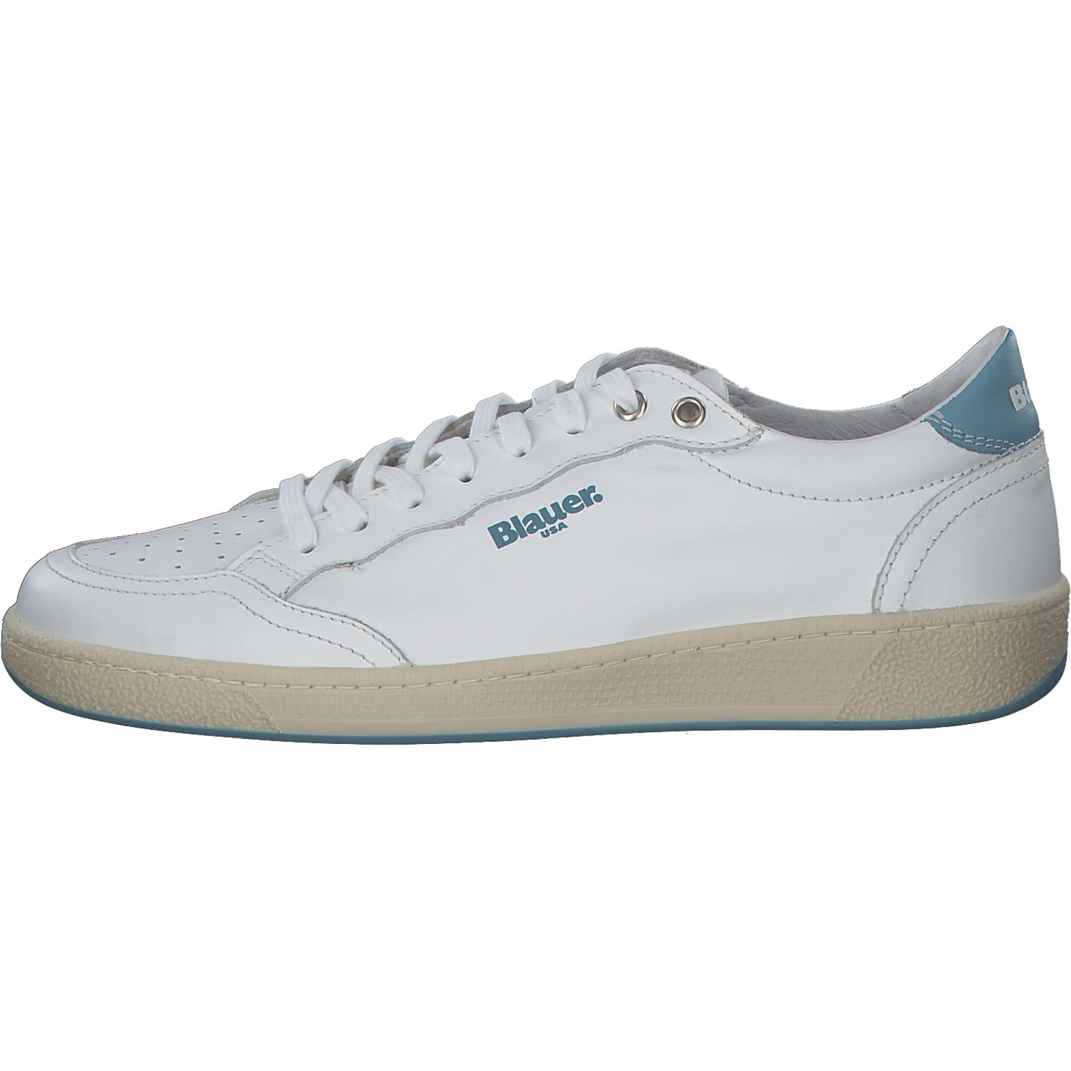 Blauer Olympia S3OLYMPIA01, Sneakers Low, Damen, weiss/hellblau