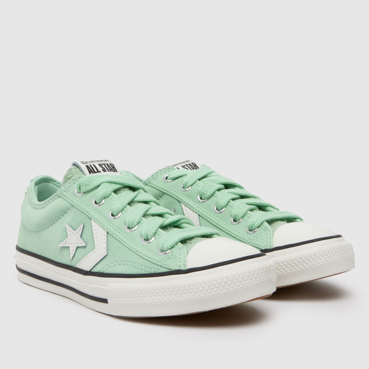 Converse ljusgröna Star Player 76 Barnskor