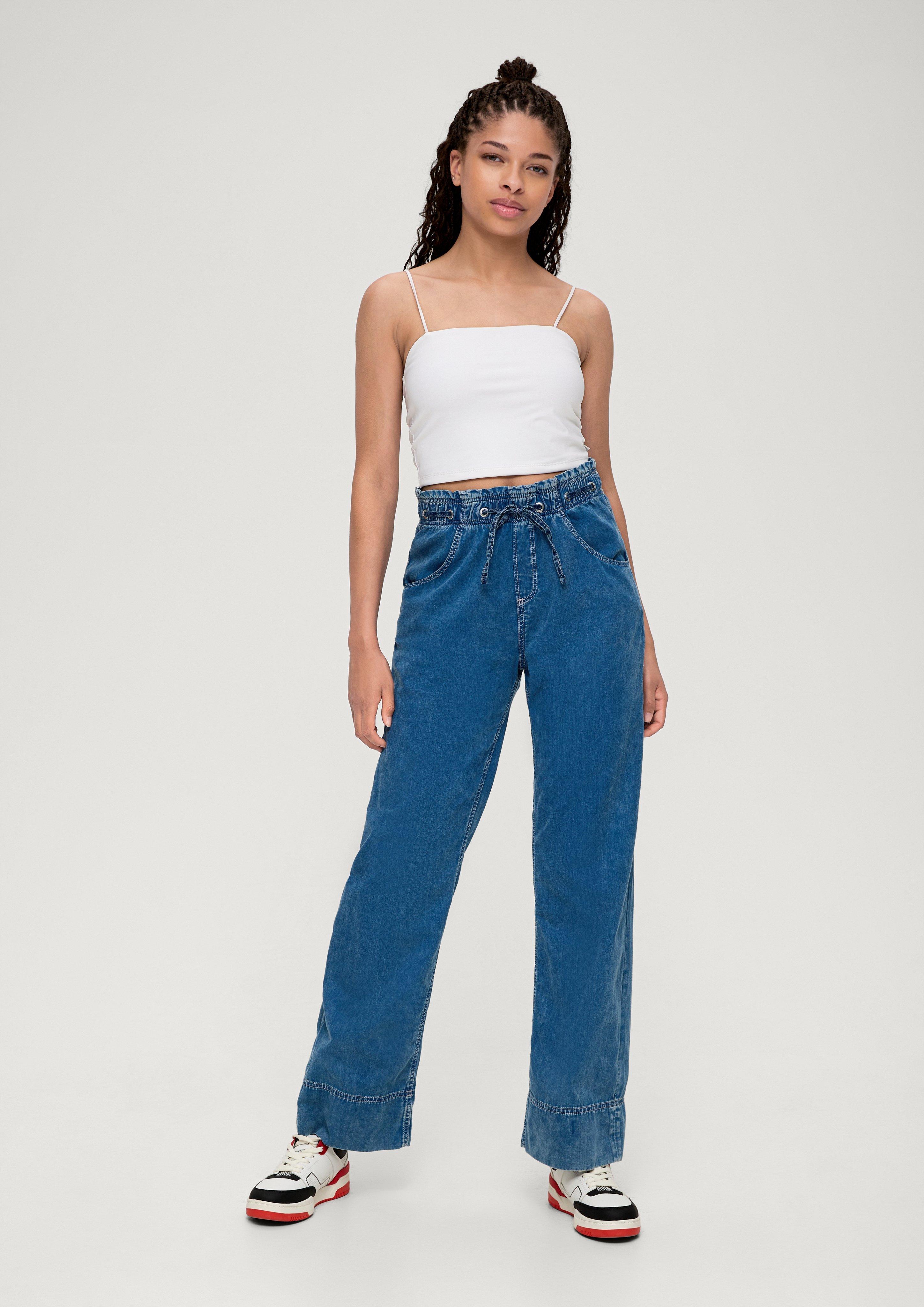 Jeans Catie / Slim Fit / Mid Rise / Wide Leg  2131137-55Y2