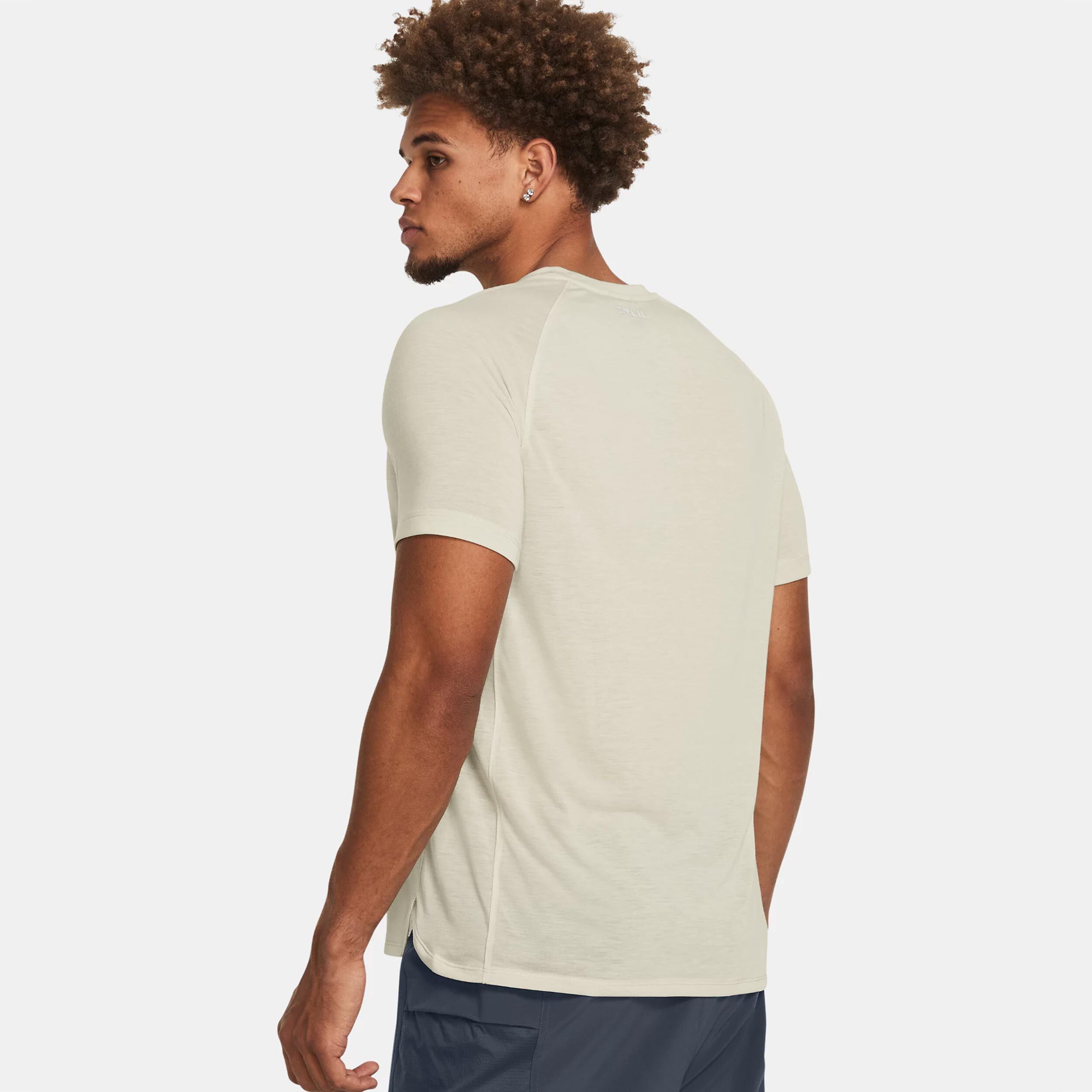 Run Trail Laufshirt Herren - Creme