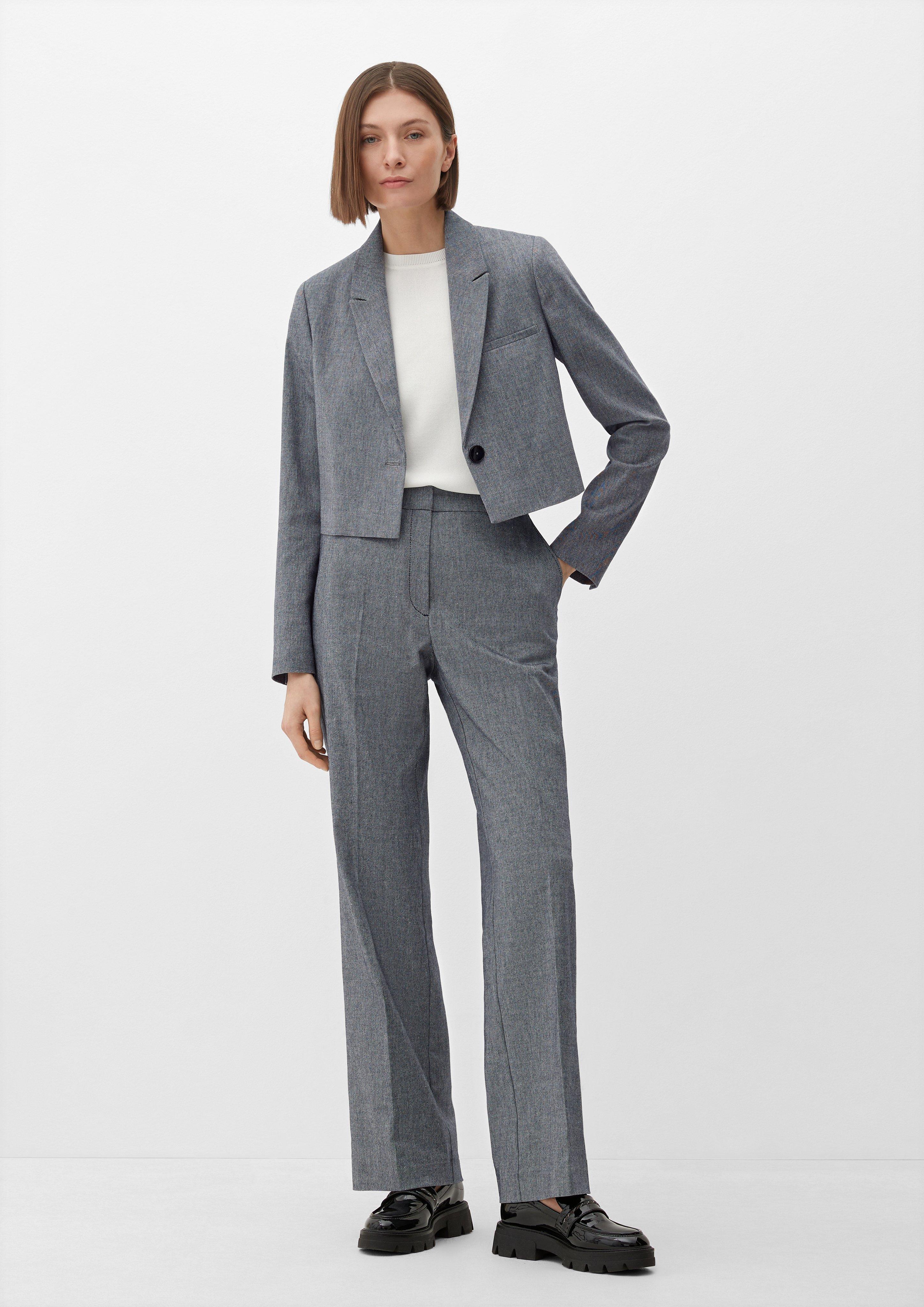 Blazer in Cropped-Länge  2132476-59W2