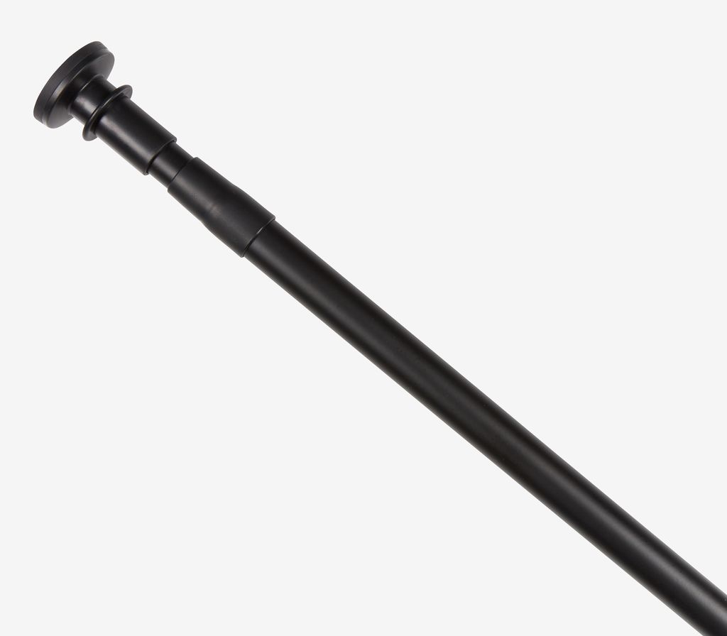 Varão para cortina de chuveiro VARA VARA 110-200cm preto