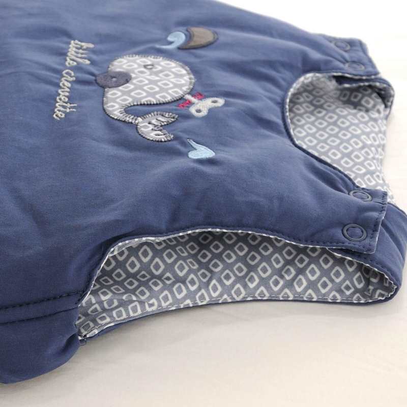 Gigoteuse bleue Baleine 0/6 mois