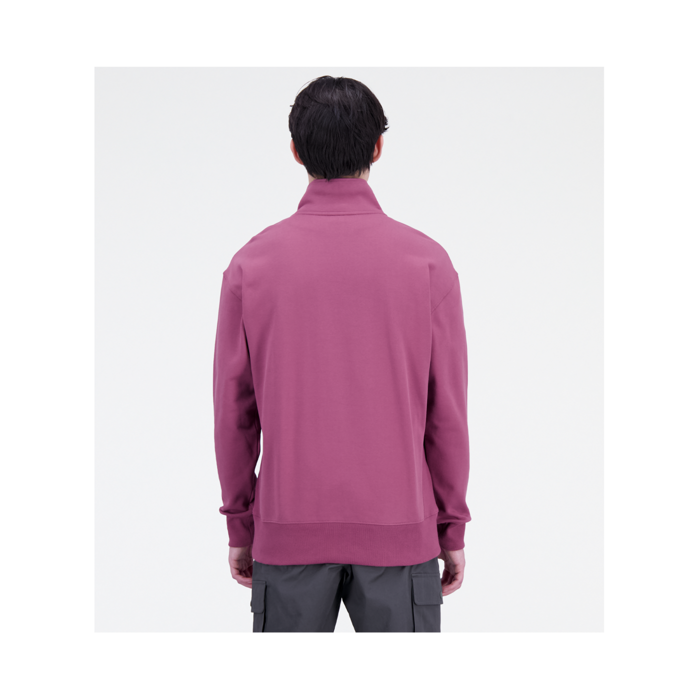 New Balance Essentials Logo Sweatshirt Rot FWAD