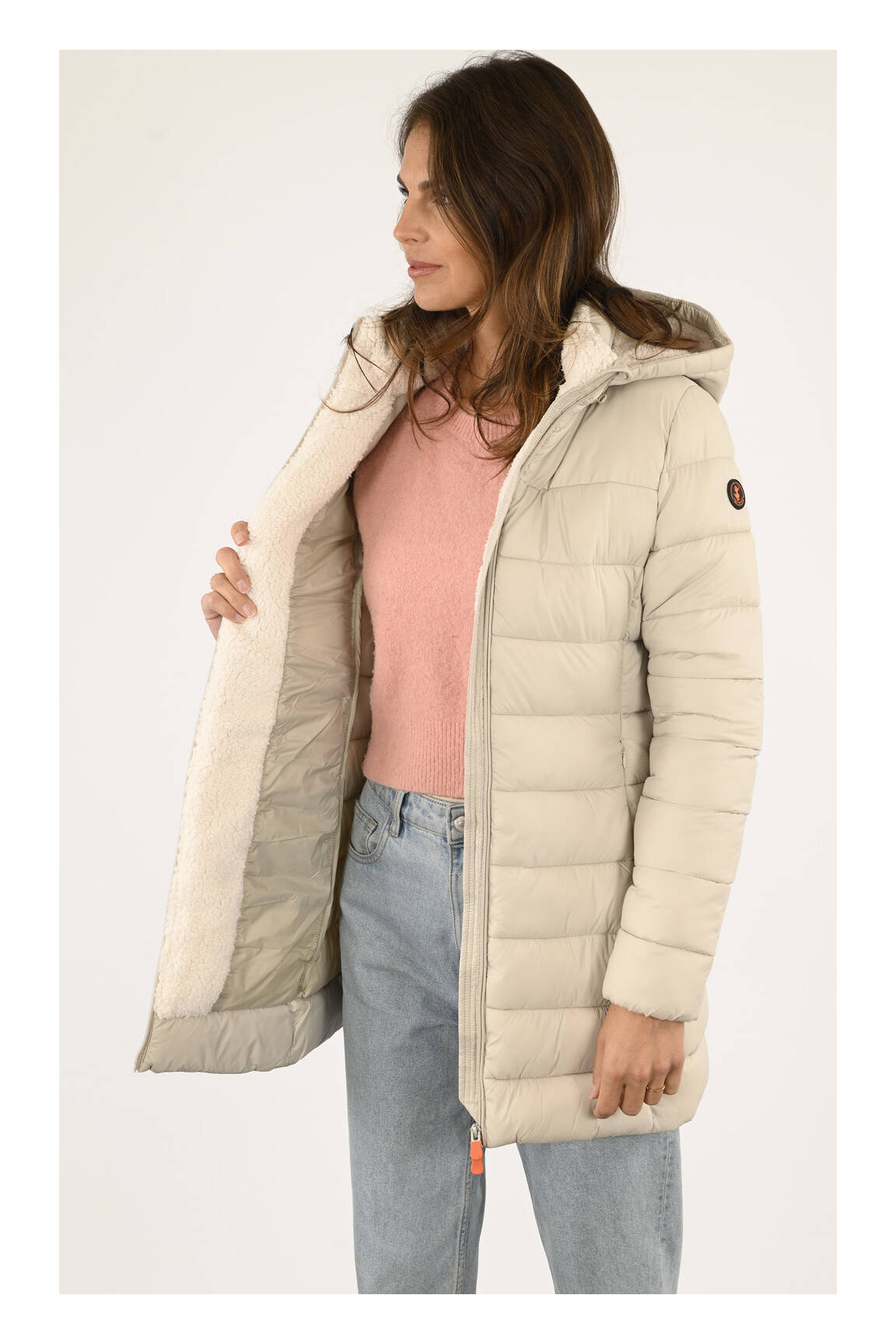 Save The Duck Doudounes Femme couleur beige
