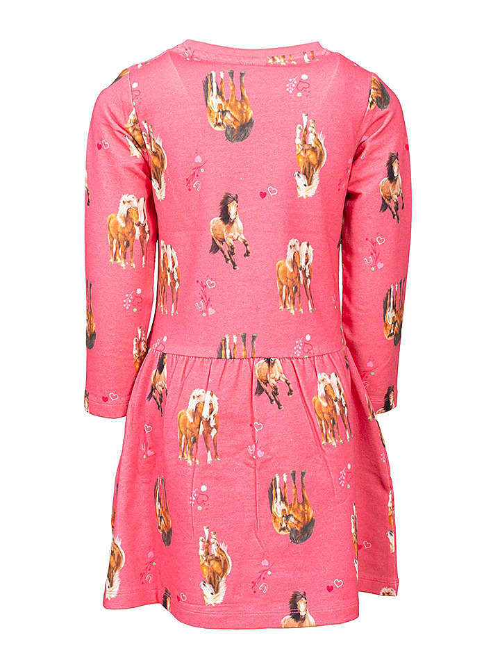 Salt and Pepper Kleid in Pink/ Bunt günstig kaufen 122/128
