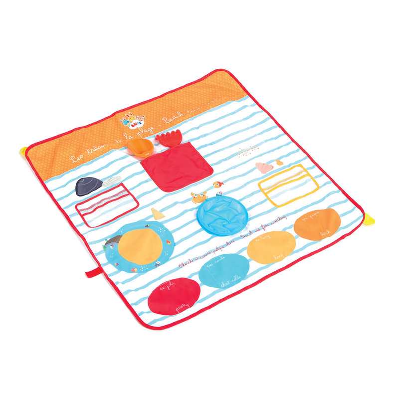 Tapis multi activités Les trésors de la plage