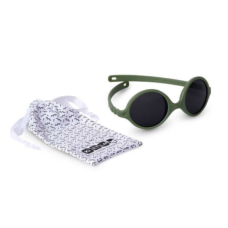 Lunettes de soleil 0-1 an Diabola kaki Ki et La
