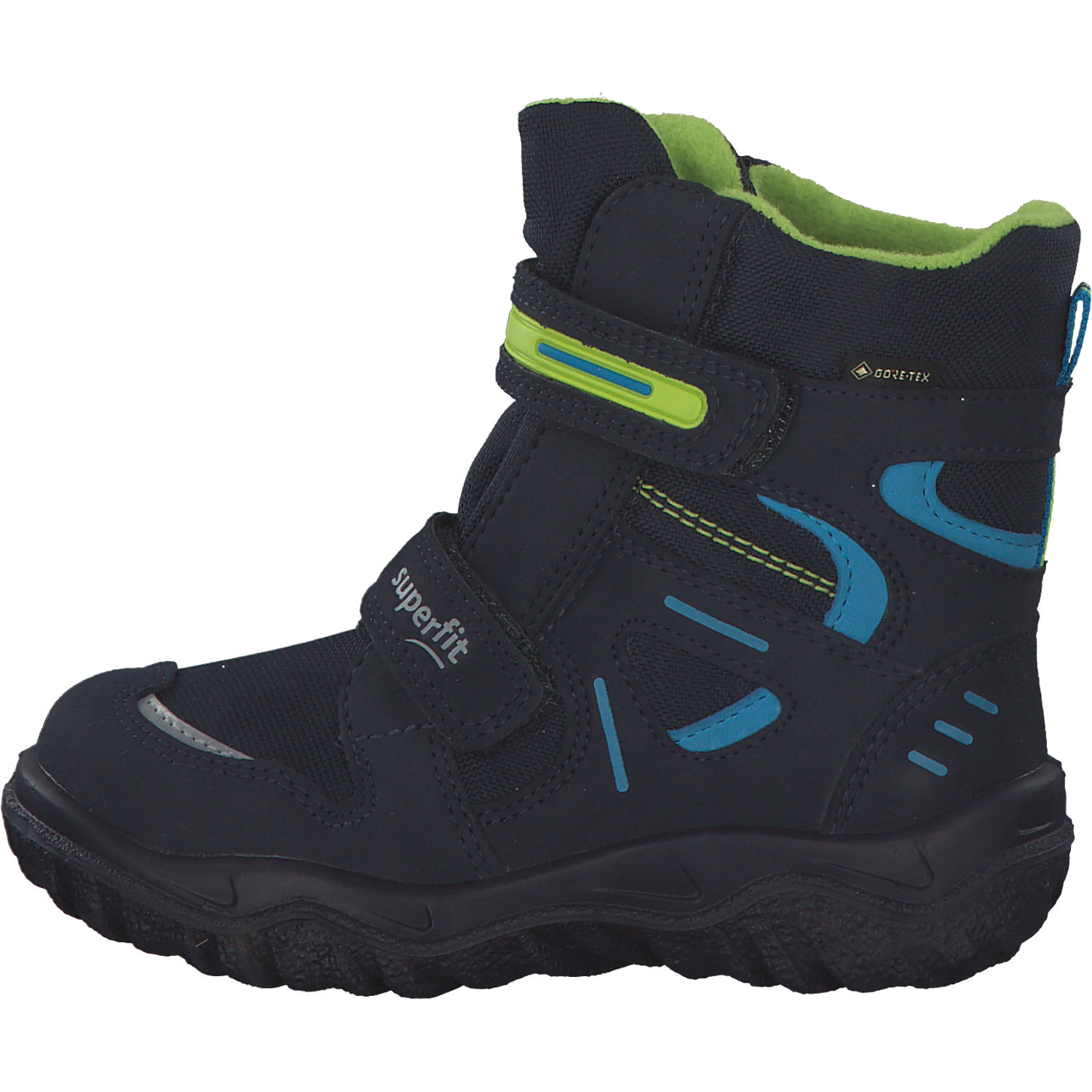 Superfit HUSKY 09080, Winterstiefel, Kinder, 22 BLAU/GRÜN