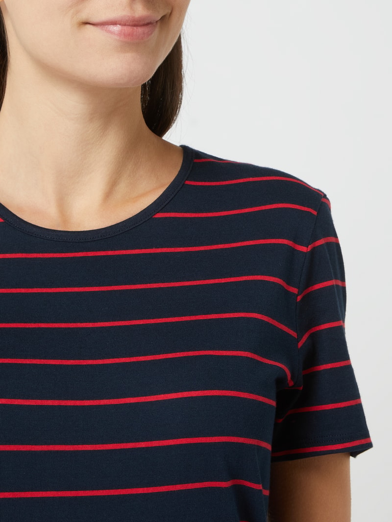 Pyjama mit Modal-Anteil in marineblau