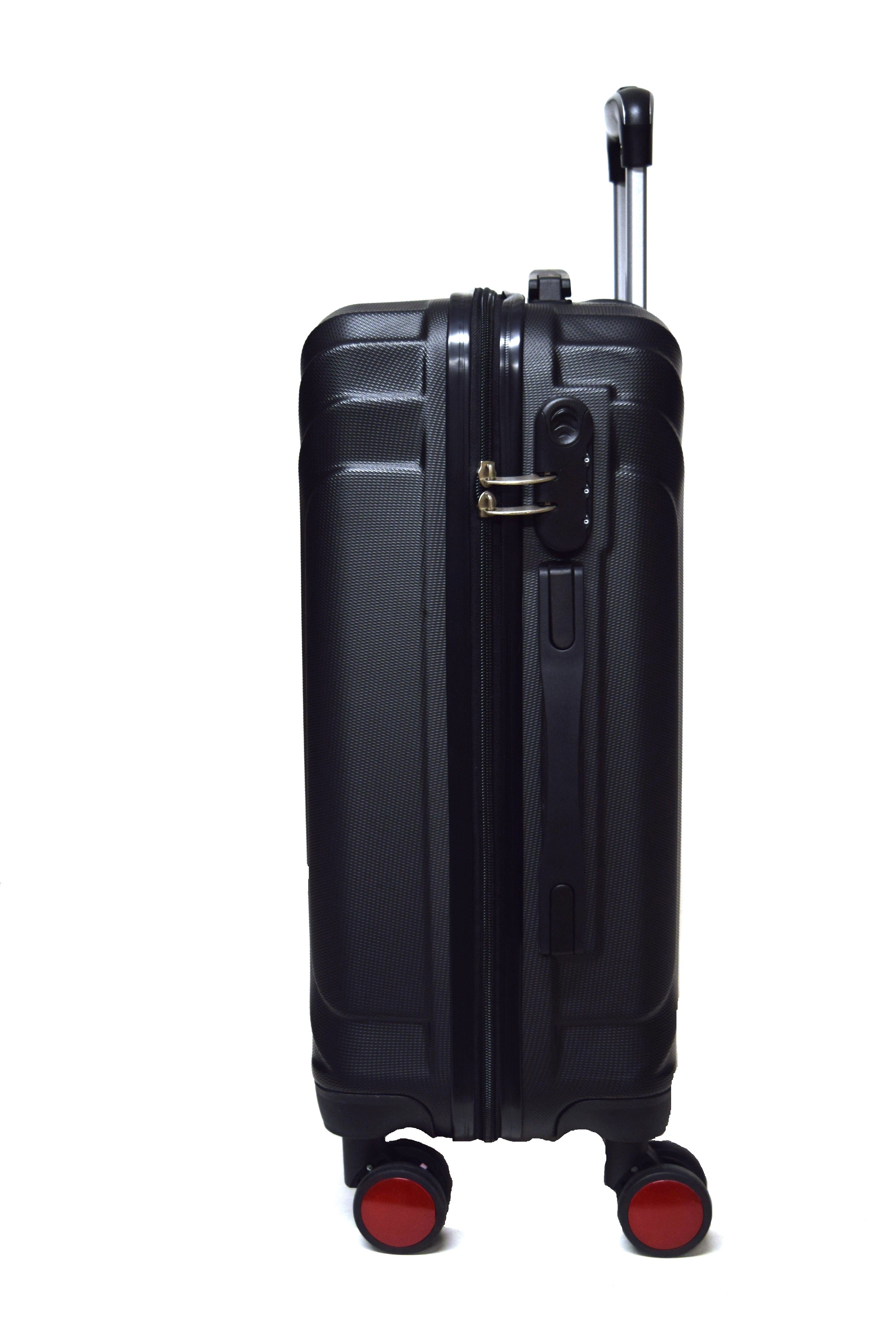 Zimmert Leather Handgepäck-Trolley S-Tice, 4 Rollen, Gr. S 55 M 67 L 76 cm leicht, Robust