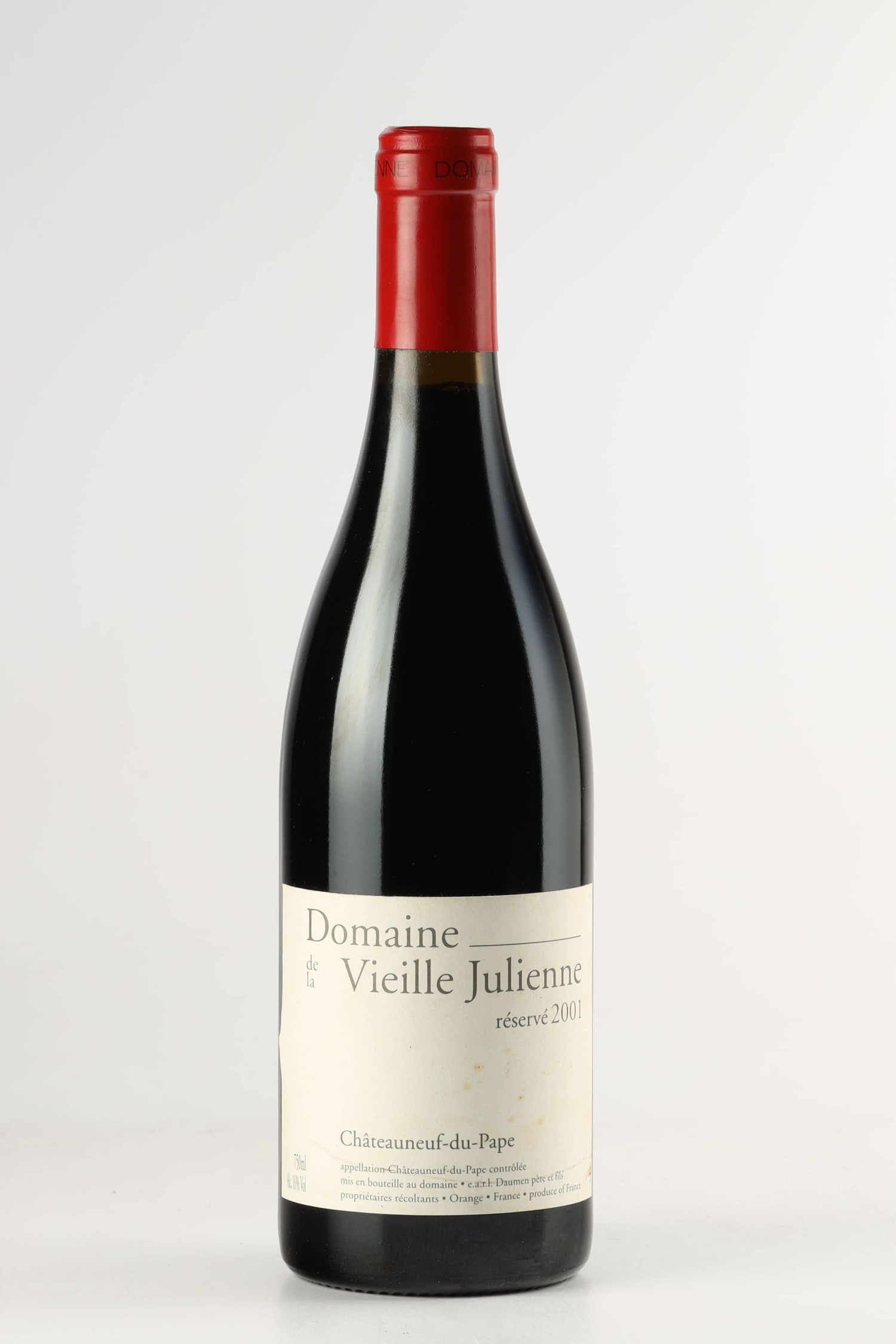Vieille Julienne Cuvée Reservé 2001, Châteauneuf du Pape