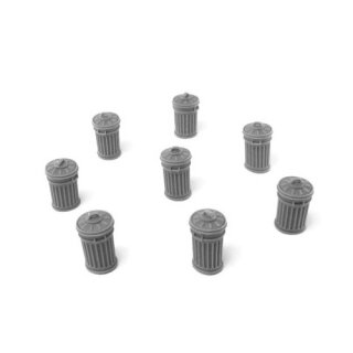 HQ Resin - Trash Cans Set