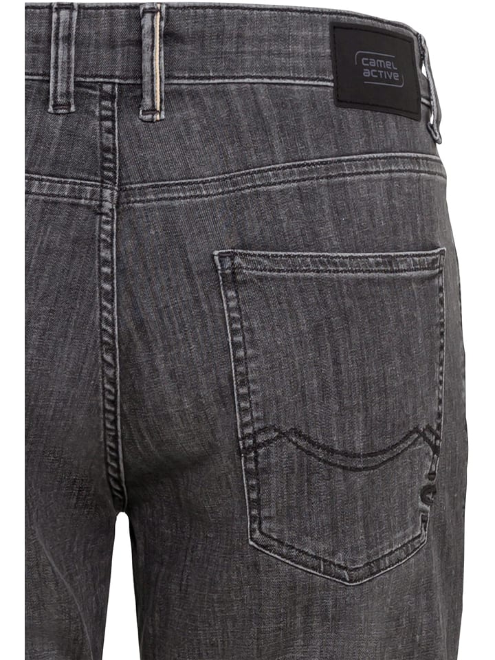 Camel Active Jeans - Regular Fit -  in Anthrazit günstig kaufen