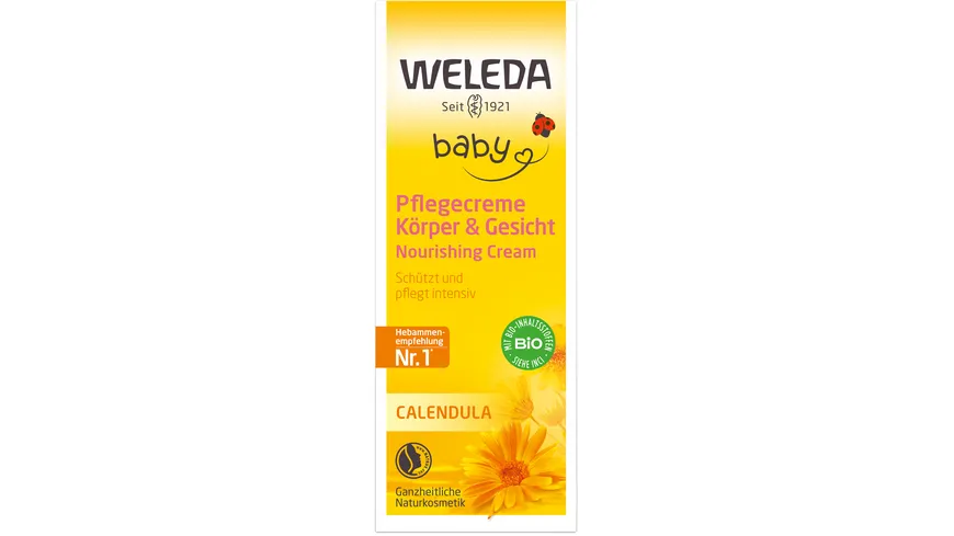 WELEDA Baby CALENDULA Pflegecreme Körper & Gesicht