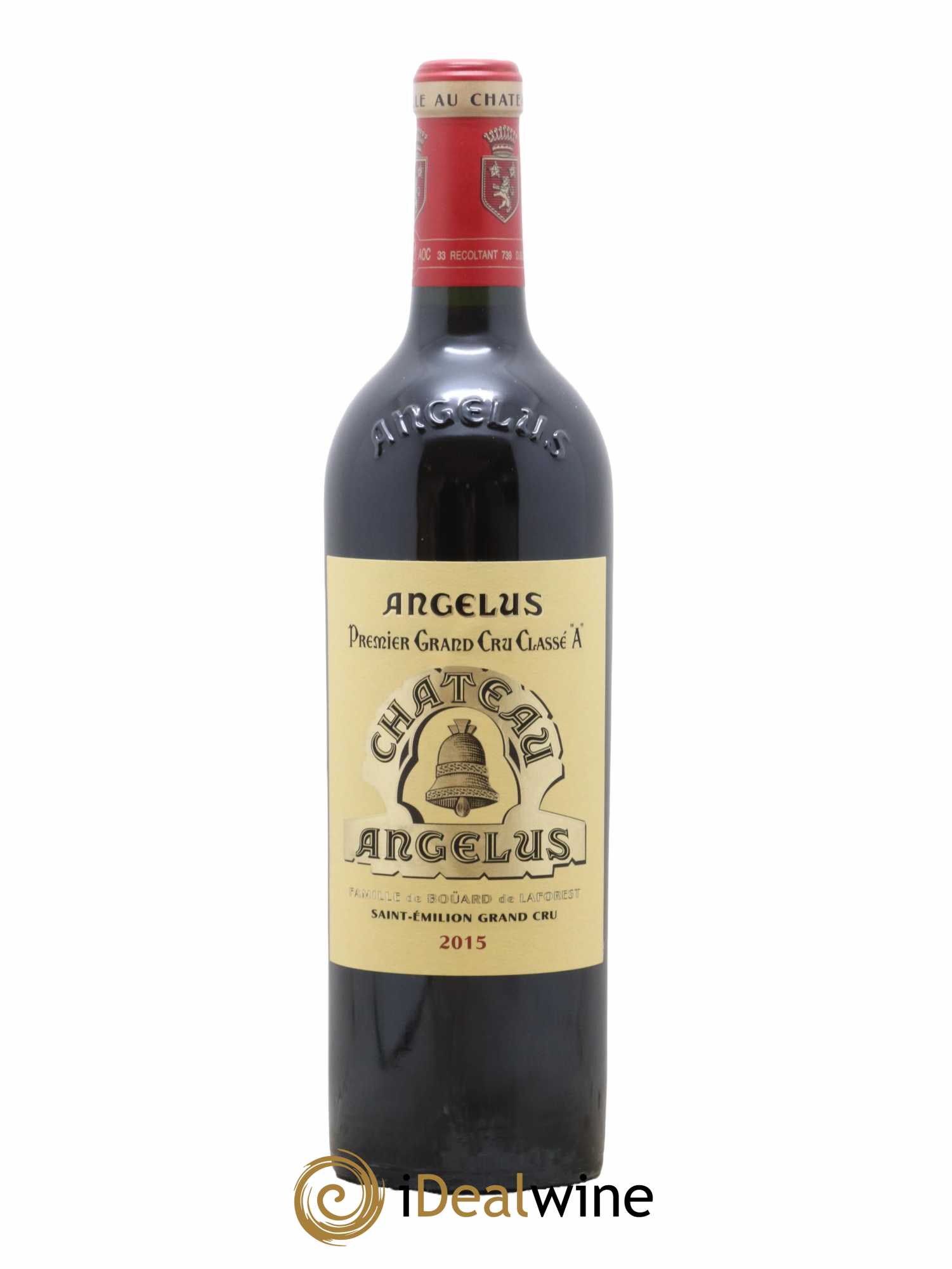 Château Angélus 1er Grand Cru Classé A  2015 - Lot de 1 Bouteille