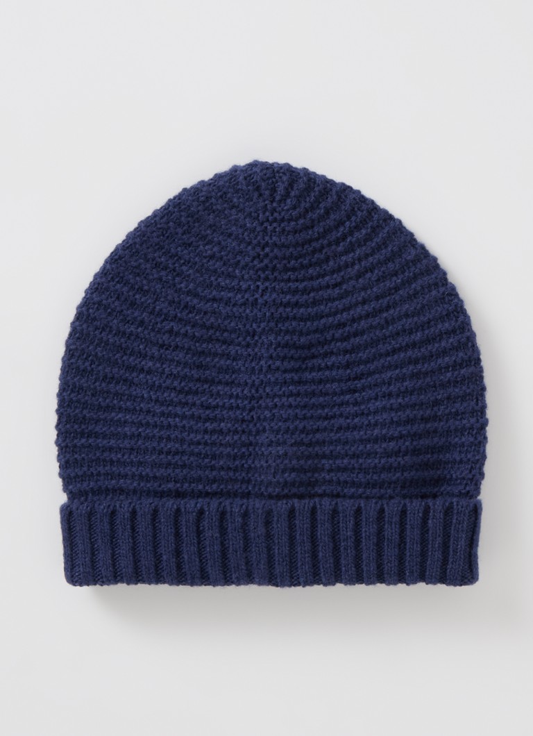 Benetton Rib-knit hat in wool blend