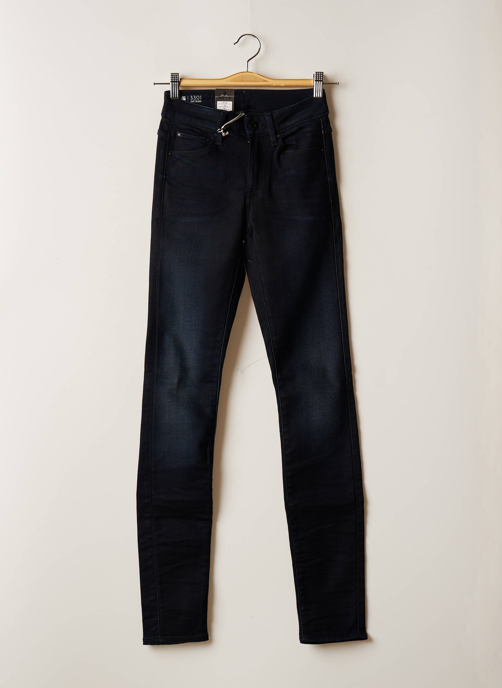 G Star Jeans Coupe Slim Femme couleur bleu