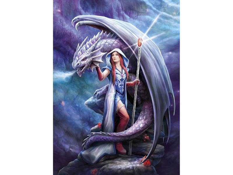 Puzzle Anne Stokes Dragon Mage 1000 pcs