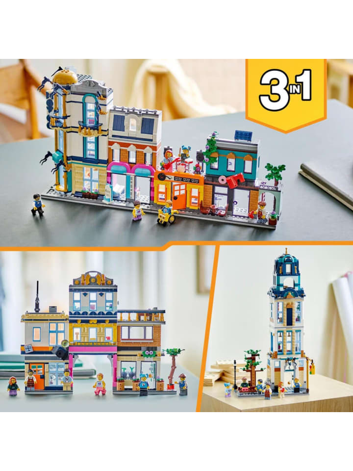 LEGO Creator Hauptstraße in Mehrfarbig ab 9 Jahre günstig kaufen onesize