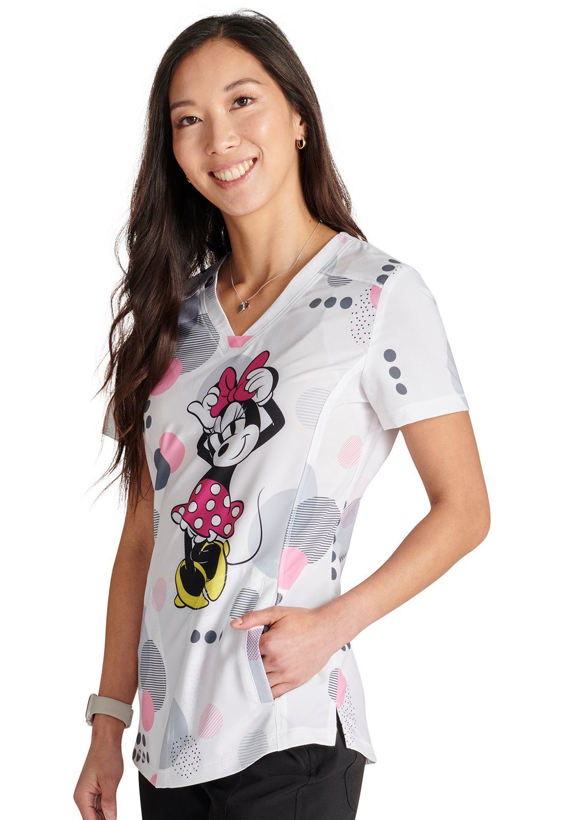 Cherokee Funktionsbluse Bunt bedruckter Damen Kasack 