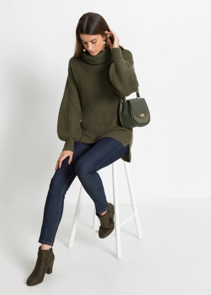 Rollkragenpullover