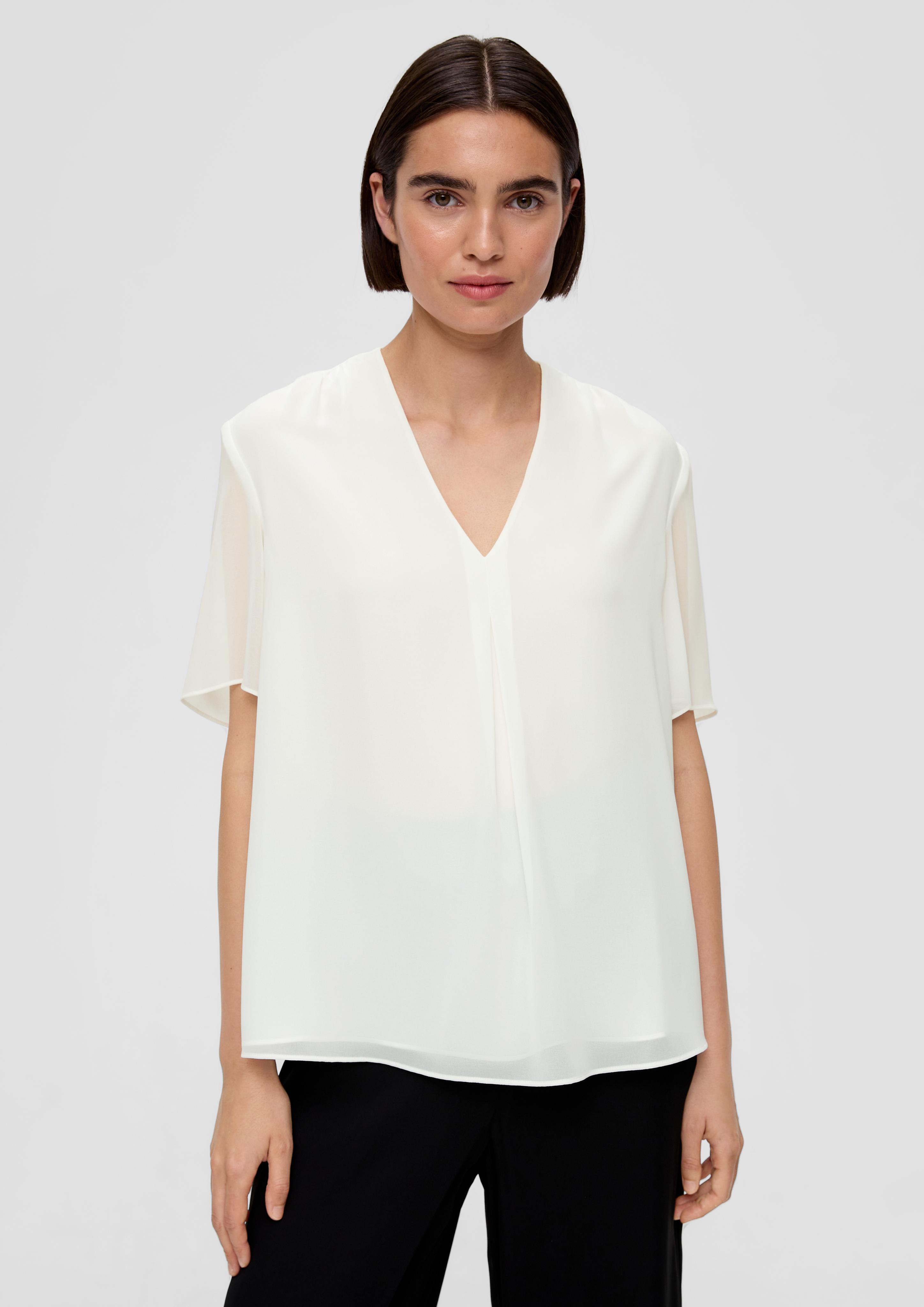 Bluse mit V-Ausschnitt  2135558-0200