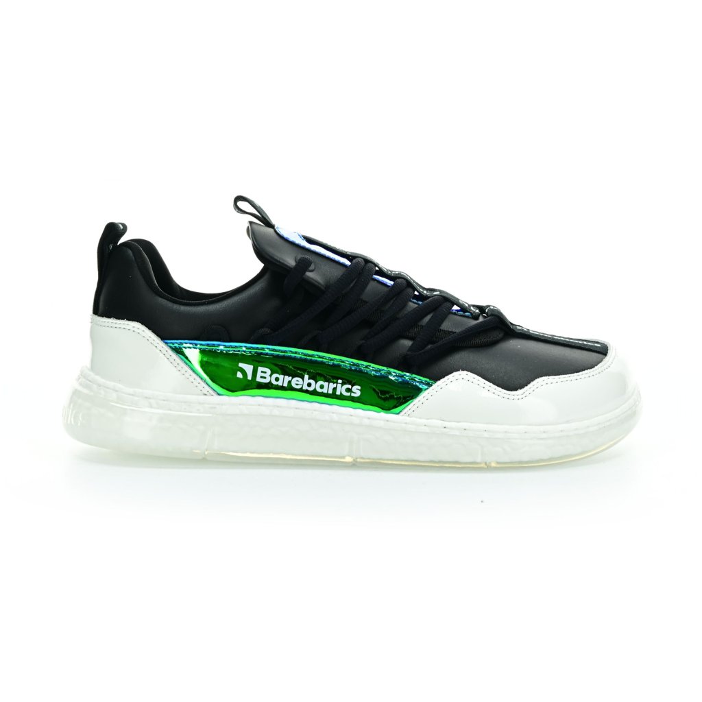 Be Lenka Barebarics Futura Iridescent Black Barfußschuhe