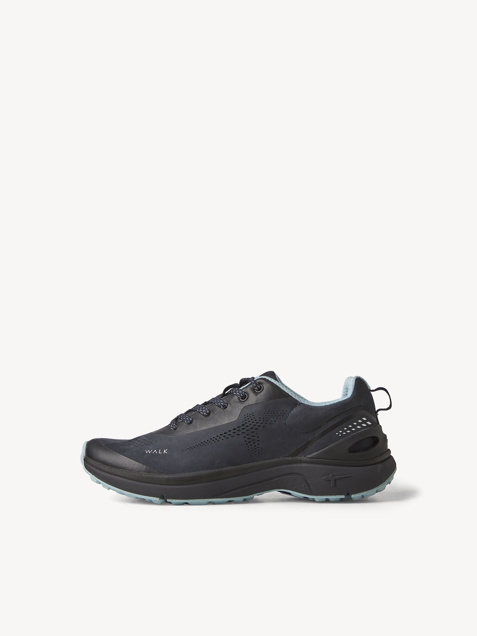 Chaussure de randonnée W-0405 en cuir - bleu