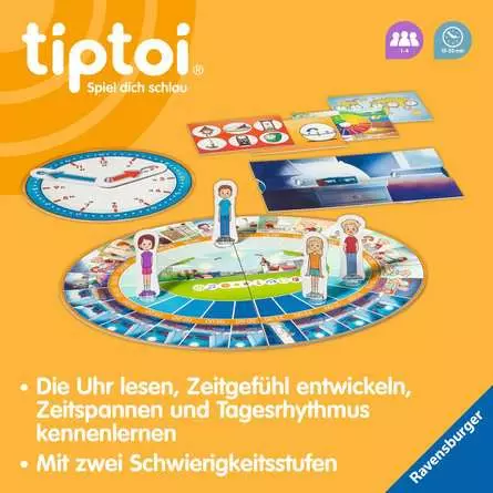 tiptoi® Wir lernen die Uhr - Lernspiel ab 6 Jahren