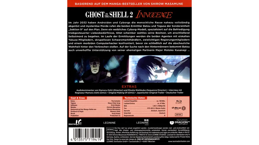 Ghost in the Shell 2 - Innocence