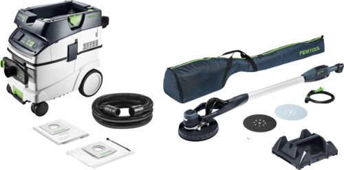 Festool 578417 LHS-E 225/CTL 36-Sæt Langhalssliber og Støvsugersæt