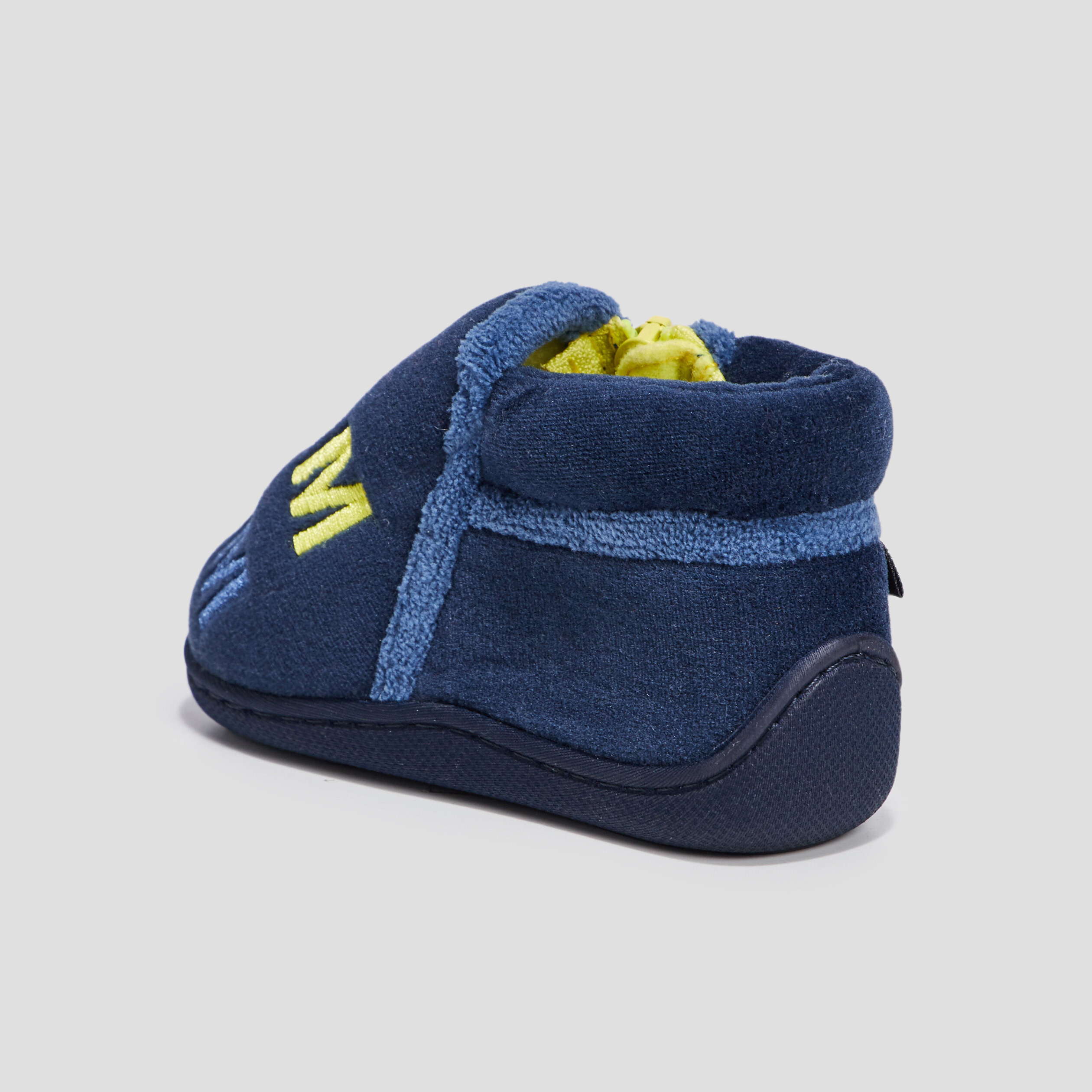 Chaussons bottillons Isotoner bleu bébé garçon | La Halle